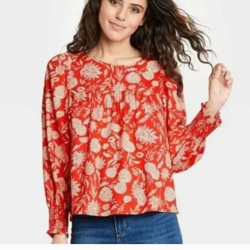 Universal Thread Long Sleeve Blouse XS